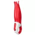 Satisfyer Power Flower - vibrador recarregável à prova d'água - vermelho
