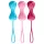 Satisfyer - kit bolas de pompoarismo com bolas internas móveis - 3 unidades