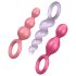 Conjunto Satisfyer Booty Call - Plugues Anais Coloridos (3 Peças)