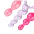 Satisfyer - plug anal set - multicolor silicone (3 peças)
