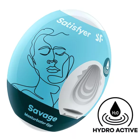 Satisfyer Egg Savage - masturbador masculino tipo ovo - 1 unidade