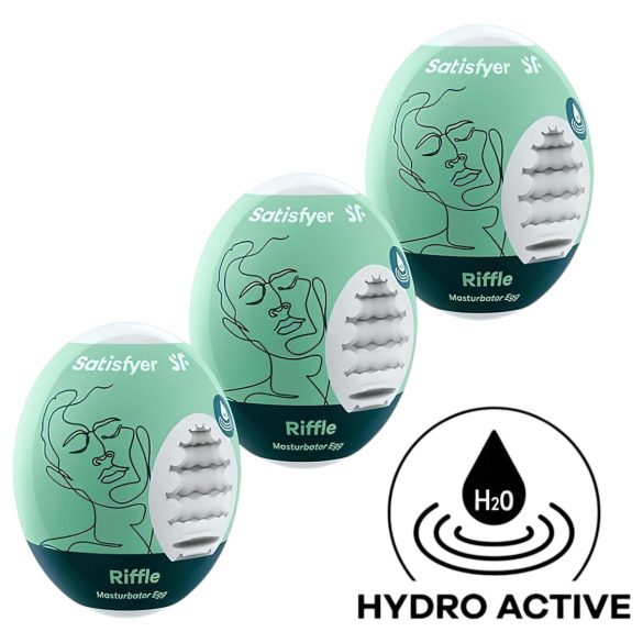 Satisfyer Egg Riffle - Conjunto de Masturbadores (3 unidades)