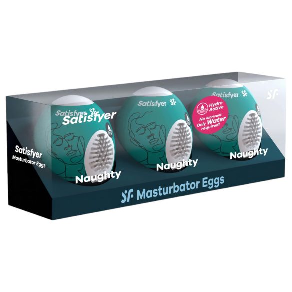Conjunto Satisfyer Egg Naughty - Masturbadores (3 unidades)