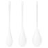 Satisfyer Yoni Power 1 - Conjunto de bolas ben wa brancas (3 peças)