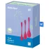 Satisfyer Yoni Power 1 - kit bolas Ben Wa - 3 peças - vermelho