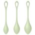 Satisfyer Yoni Power 2 - Kit de Bolas Ben Wa - Verde (3 Peças)