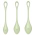 Satisfyer Yoni Power 2 - Kit de Bolas Ben Wa - Verde (3 Peças)