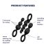 Conjunto Satisfyer Booty Call - Plug Anal - Preto (3 Peças)