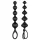 Satisfyer Love Beads - plug anal com esferas - silicone preto - kit