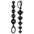 Satisfyer Love Beads - plug anal com esferas - silicone preto - kit
