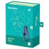 Anel Rocket Satisfyer - resistente à água, vibratório (azul)