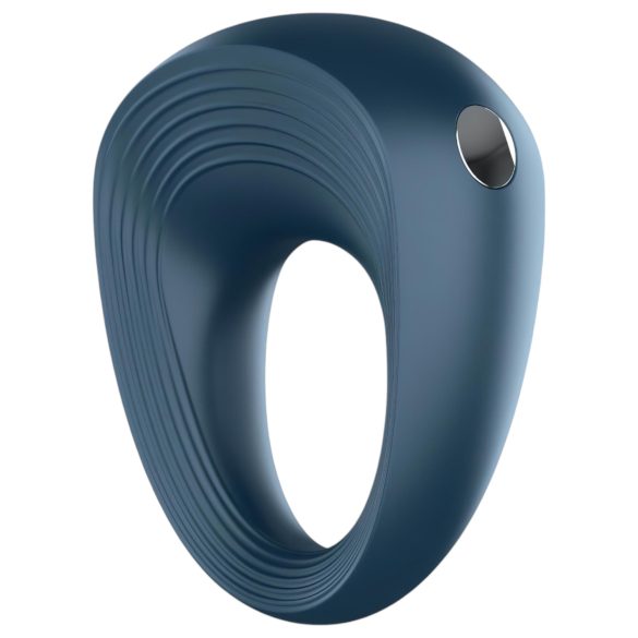 Satisfyer Power Ring - anel peniano vibratório à prova d'água (cinza)