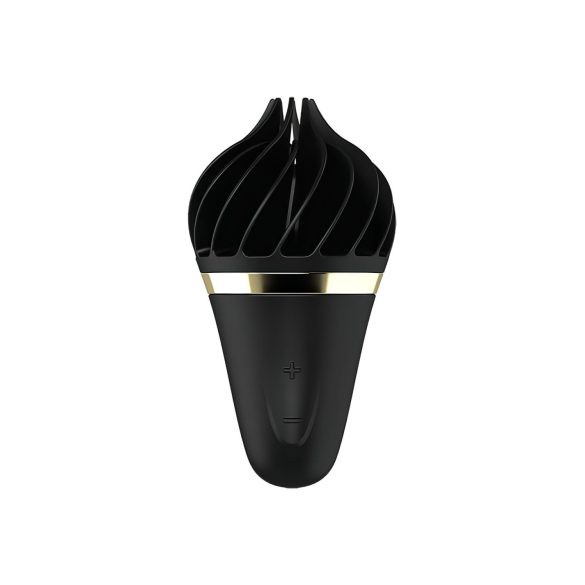 Satisfyer Sweet Treat - Vibrador giratório recarregável para clitóris (preto)