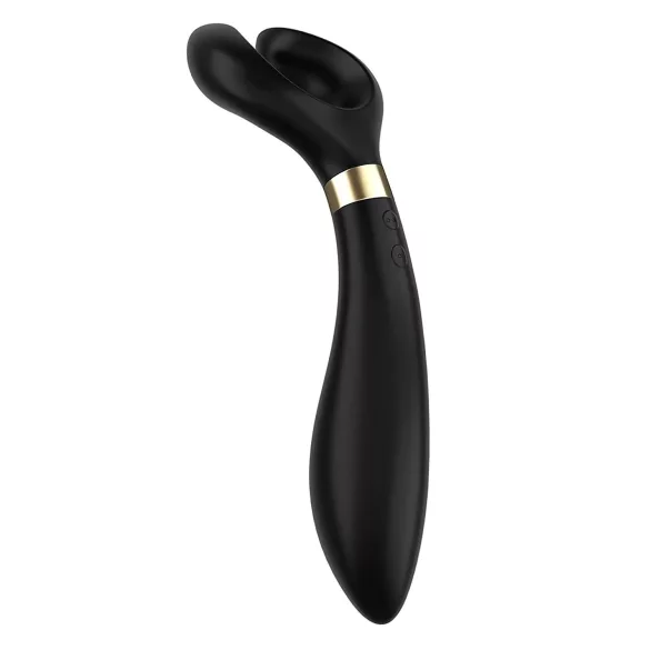 Satisfyer Endless Fun - vibrador casal recarregável à prova d'água preto