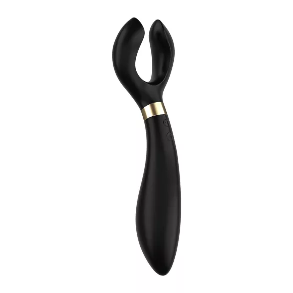 Satisfyer Endless Fun - vibrador casal recarregável à prova d'água preto