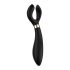 Satisfyer Endless Fun - Vibrador Recarregável à Prova d'Água para Casal (Preto)