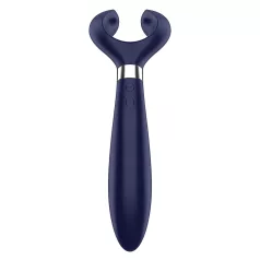  Satisfyer Endless Fun - vibrador casal recarregável à prova d'água azul