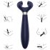 Satisfyer Endless Fun - vibrador recarregável à prova d'água para casais (azul)