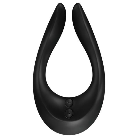 Satisfyer Endless Joy - vibrador para casais, recarregável e à prova d'água (preto)