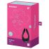 Satisfyer Endless Joy - vibrador para casais, recarregável e à prova d'água (preto)