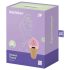 Satisfyer Sweet Treat - Vibrador Recarregável Rotativo para Clitóris (Rosa-Marrom)
