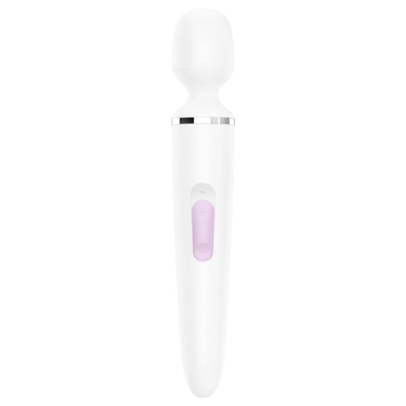 Satisfyer Wand-er Woman - massageador vibratório à prova d'água (branco)