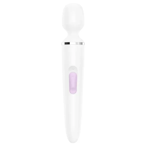 Satisfyer Wand-er Woman - massageador vibratório à prova d’água (branco)