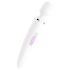 Satisfyer Wand-er Woman - massageador vibratório à prova d'água (branco)