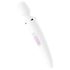 Satisfyer Wand-er Woman - massageador vibratório à prova d'água (branco)