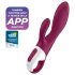 Satisfyer Heated Affair - Vibrador com Aquecimento e Estimulador de Clitóris (Vermelho)