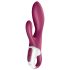 Satisfyer Heated Affair - Vibrador com Aquecimento e Estimulador de Clitóris (Vermelho)