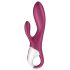 Satisfyer Heated Affair - Vibrador com Aquecimento e Estimulador de Clitóris (Vermelho)