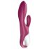 Satisfyer Heated Affair - Vibrador com Aquecimento e Estimulador de Clitóris (Vermelho)