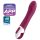 Satisfyer Big Heat - Vibrador aquecido recarregável para ponto G (vermelho)