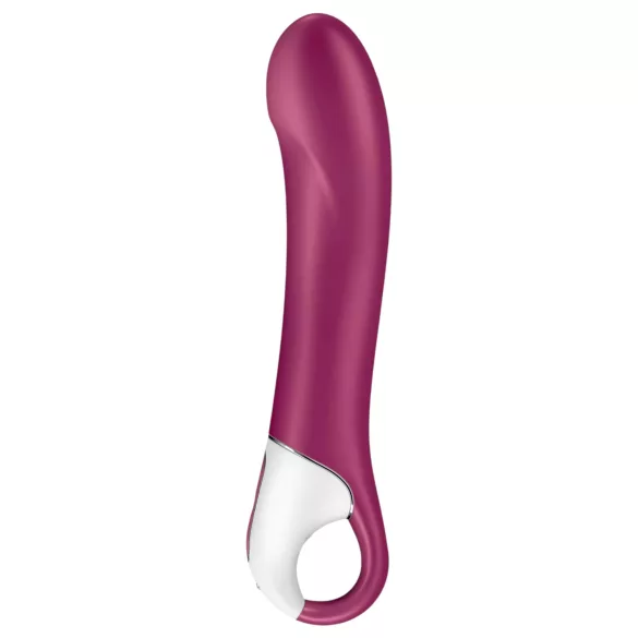 Satisfyer Big Heat - vibrador ponto G aquecido recarregável vermelho