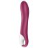 Satisfyer Big Heat - Vibrador aquecido recarregável para ponto G (vermelho)