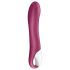 Satisfyer Big Heat - Vibrador aquecido recarregável para ponto G (vermelho)