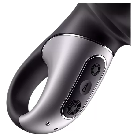 Satisfyer Hot Passion - Vibrador anal aquecedor com controlo por app (preto)