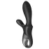 Satisfyer Heat Climax+ - vibrador anal aquecedor inteligente - silicone preto