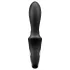Satisfyer Heat Climax+ - vibrador anal aquecedor inteligente - silicone preto