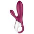 Satisfyer Hot Bunny - Vibrador Aquecedor Inteligente com Estimulador de Clitóris (Vermelho)