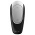 Satisfyer Double Fun - vibrador inteligente e à prova de água (preto)