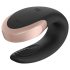 Satisfyer Double Love - vibrador para casais com controle remoto (preto)