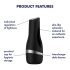 Satisfyer Men Classic - Masturbador Manual com Sucção (Prata)