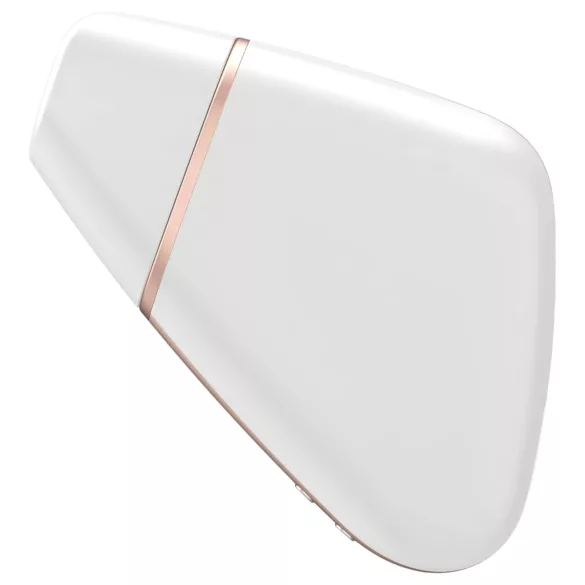 Satisfyer Love Triangle - vibrador clitóris sucção inteligente - branco