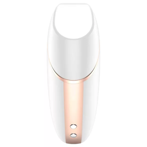 Satisfyer Love Triangle - vibrador clitóris sucção inteligente - branco