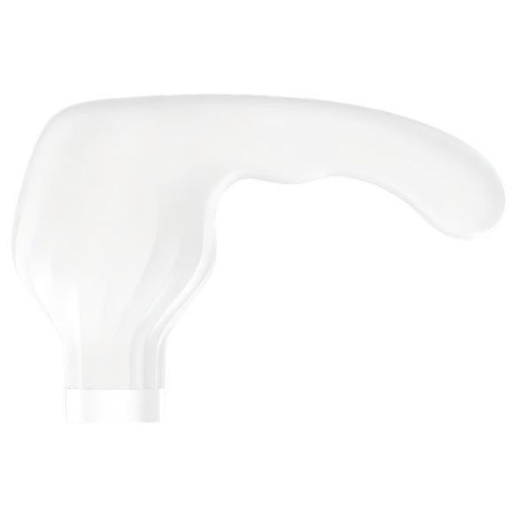 Satisfyer Double Wand-er - vibrador massageador inteligente (branco)