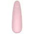 Satisfyer Curvy 2+ - vibrador clitóris sucção app - silicone rosa