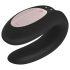 Satisfyer Double Joy - vibrador inteligente à prova d'água para casais (preto)