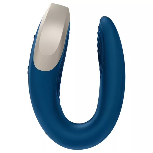 Satisfyer Double Love - vibrador de casal controlado por app (azul)
